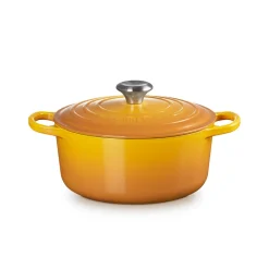 LE CREUSET Rund Støpejernsgryte 24cm/4,2L Nectar