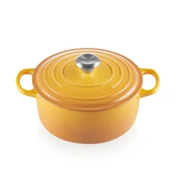 LE CREUSET Rund Støpejernsgryte 24cm/4,2L Nectar