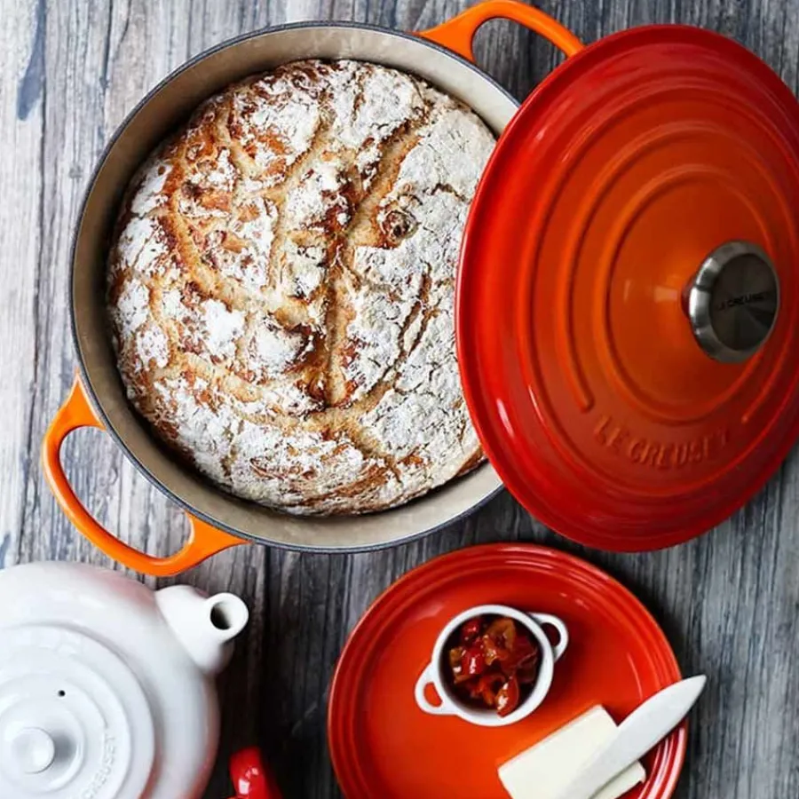 LE CREUSET Støpejernsgryte 6,7L/28cm Volcanic