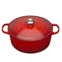 LE CREUSET Støpejernsgryte 6,7L/28cm Cerise
