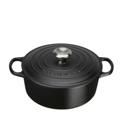 LE CREUSET Støpejernsgryte 4,2L/24cm Matte Black