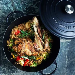 LE CREUSET Støpejernsgryte 4,2L/24cm Matte Black