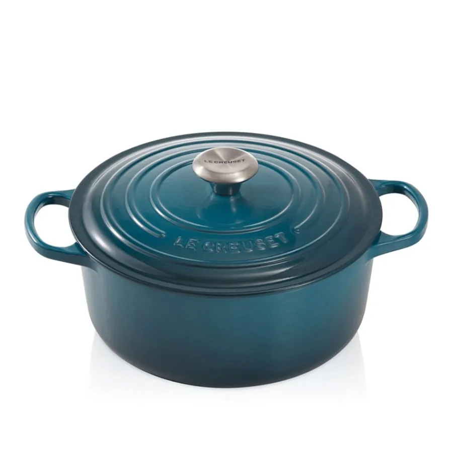 LE CREUSET Støpejernsgryte 5,3L/26cm Deep Teal