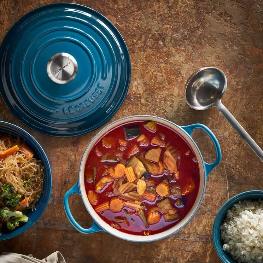 LE CREUSET Støpejernsgryte 4,2L/24cm Deep Teal