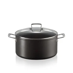 LE CREUSET Toughened Gryte m/lokk 6L Non-Stick Aluminium