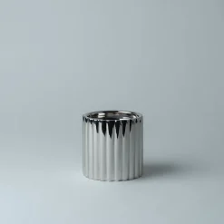 LØVE Løve Vinje Telysholder Rustfritt Stål 9cm Sølv