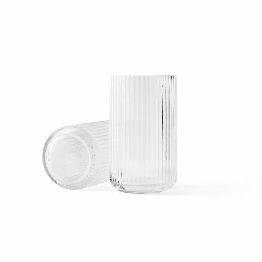 LYNGBY Porcelæn Vase 25cm Klart Glass