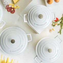 Lifetime Brands Europe ltd Masterclass Cast Aluminium Gryte 2,5L Krem