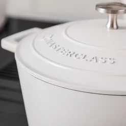 Lifetime Brands Europe ltd Masterclass Cast Aluminium Gryte 2,5L Krem