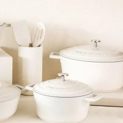 Lifetime Brands Europe ltd Masterclass Cast Aluminium Gryte 2,5L Krem