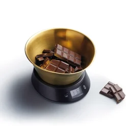 Lifetime Brands Europe ltd Masterclass Kjøkkenvekt 5kg Sort & Gull