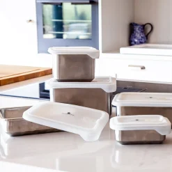 Lifetime Brands Europe ltd Masterclass Oppbevaringsboks 1,3L Rustfritt Stål