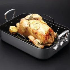 Lifetime Brands Europe ltd Masterclass Stekeform 40x28cm med Rist