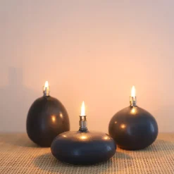 PORSGRUNDS PORSELÆNSFABRIK Nordic Living Oljelampe 13,5 x 7cm Blå