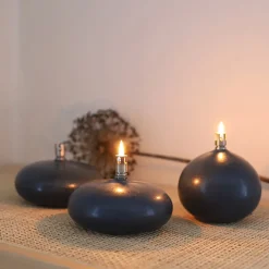 PORSGRUNDS PORSELÆNSFABRIK Nordic Living Oljelampe 11,5 x 10cm Blå