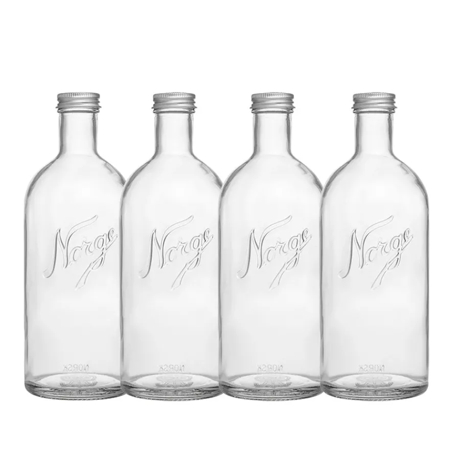 NORGESGLASSET Norgesflasken 750ml 4pk