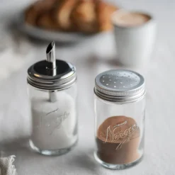 NORGESGLASSET Norgesglass Sukker og Kanel Sett