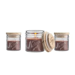 NORGESGLASSET Norgeslys 3pk 100ml Brun