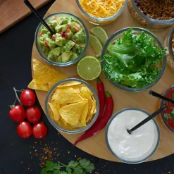 NORGESGLASSET Tacosett 8 Deler