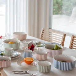 NOVA Abby Skål 12cm Rosa m/Gullkant