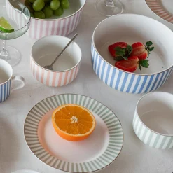 NOVA Abby Tallerken 26cm Grønn m/Gullkant