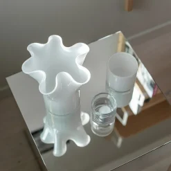 NOVA Bold Tulipanvase 25cm Hvit