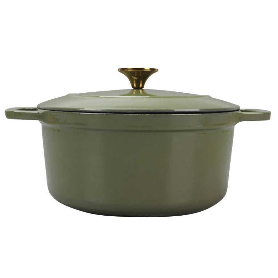 NOVA Dynamic Støpejernsgryte Oliven 4,3L 24cm