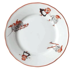 PORSGRUNDS PORSELÆNSFABRIK Porsgrunds Porselænsfabrik Nisseservise Middagstallerken 27 cm