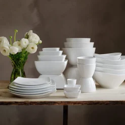 PORSGRUNDS PORSELÆNSFABRIK Porsgrunds Porselænsfabrik Sense Firkantet Tallerken 21cm 4pk