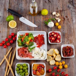 PORSGRUNDS PORSELÆNSFABRIK Porsgrunds Porselænsfabrik Sense Serveringsboller Firkant 3pk