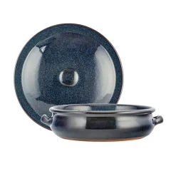 PORSGRUNDS PORSELÆNSFABRIK Porsgrunds Porselænsfabrik Terra Ildfast Fat m/Lokk Noche