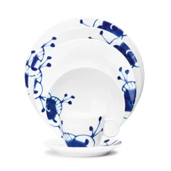 PORSGRUNDS PORSELÆNSFABRIK Porsgrunds Porselænsfabrik Maxistrå Blå Tallerken Flat 22 cm