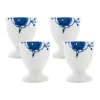 PORSGRUNDS PORSELÆNSFABRIK Porsgrunds Porselænsfabrik Maxistrå Blå Eggeglass 4 pk