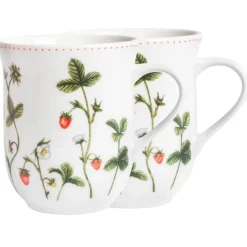 PORSGRUNDS PORSELÆNSFABRIK Porsgrunds Porselænsfabrik Jordbæreng Krus 25cl 2pk