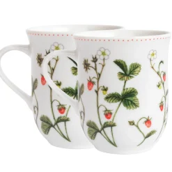 PORSGRUNDS PORSELÆNSFABRIK Porsgrunds Porselænsfabrik Jordbæreng Krus 25cl 2pk