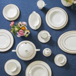 PORSGRUNDS PORSELÆNSFABRIK Porsgrunds Porselænsfabrik Nathalie Gull Tallerken Dyp 23 cm