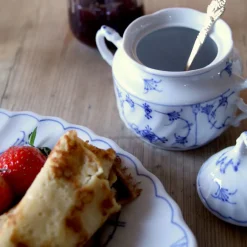 PORSGRUNDS PORSELÆNSFABRIK Porsgrunds Porselænsfabrik Bogstad Stråmønster Tallerken 20cm