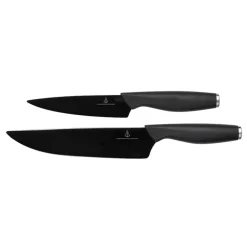 PORSGRUNDS PORSELÆNSFABRIK Porsgrunds Porselænsfabrik De Cuisson Knivsett Kokkekniv & Grønnsakskniv Sort