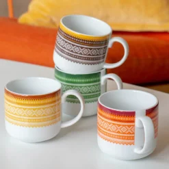 PORSGRUNDS PORSELÆNSFABRIK Porsgrunds Porselænsfabrik Marius Trend Krus 25 Cl Gul 2pk