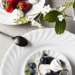 PORSGRUNDS PORSELÆNSFABRIK Porsgrunds Porselænsfabrik Bogstad Hvitt Underskål 13 cm