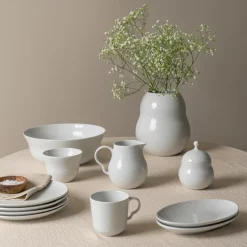 PORSGRUNDS PORSELÆNSFABRIK Porsgrunds Porselænsfabrik Bølge Hvitt Krus 40cl