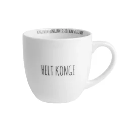 PORSGRUNDS PORSELÆNSFABRIK Porsgrunds Porselænsfabrik Hashtag Krus 38 cl Helt Konge