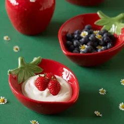 PORSGRUNDS PORSELÆNSFABRIK Porsgrunds Porselænsfabrik Jordbær Skål 21x15cm