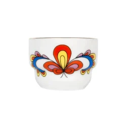 PORSGRUNDS PORSELÆNSFABRIK Porsgrunds Porselænsfabrik Bondemønster Eggeglass 3,6cm 4pk