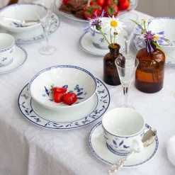 PORSGRUNDS PORSELÆNSFABRIK Porsgrunds Porselænsfabrik Bluebird Butterfly Tallerken 28cm