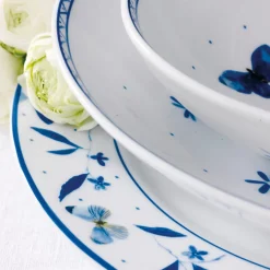 PORSGRUNDS PORSELÆNSFABRIK Porsgrunds Porselænsfabrik Bluebird Butterfly Tallerken 28cm