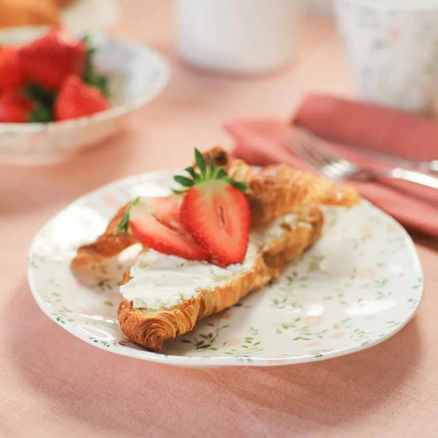 PORSGRUNDS PORSELÆNSFABRIK Porsgrunds Porselænsfabrik Maia Tallerken 21cm Rosa