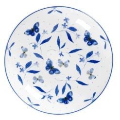 PORSGRUNDS PORSELÆNSFABRIK Porsgrunds Porselænsfabrik Bluebird Butterfly Dyp Tallerken 25 cm