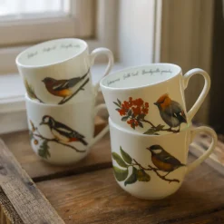 PORSGRUNDS PORSELÆNSFABRIK Porsgrunds Porselænsfabrik Fuglekrus 30cl Sidensvans