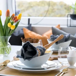 PORSGRUNDS PORSELÆNSFABRIK Porsgrunds Porselænsfabrik Sense Flat Tallerken 22cm 4pk